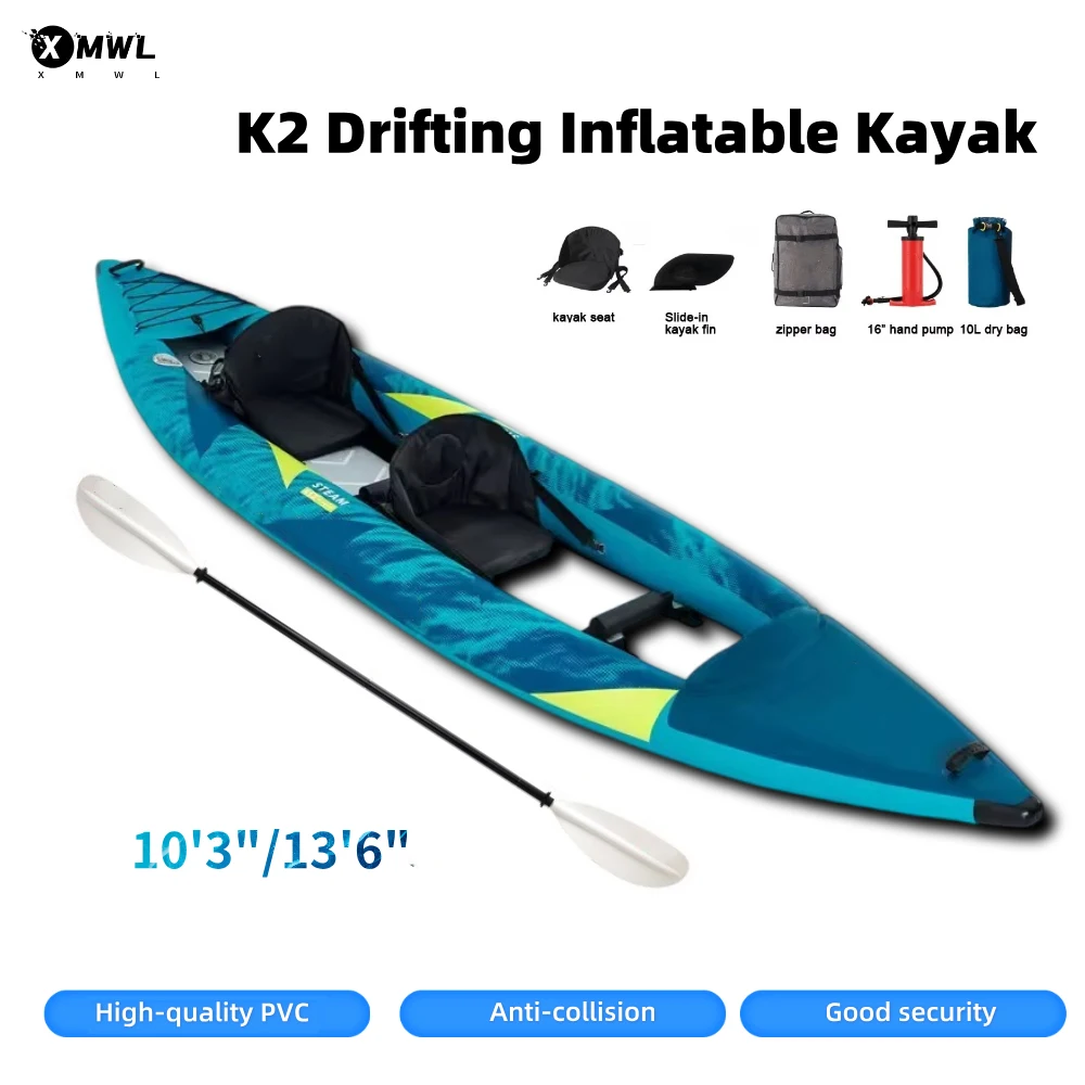 Aquatic Sports - Perahu Kano Kayak Tiup 1-2 Orang