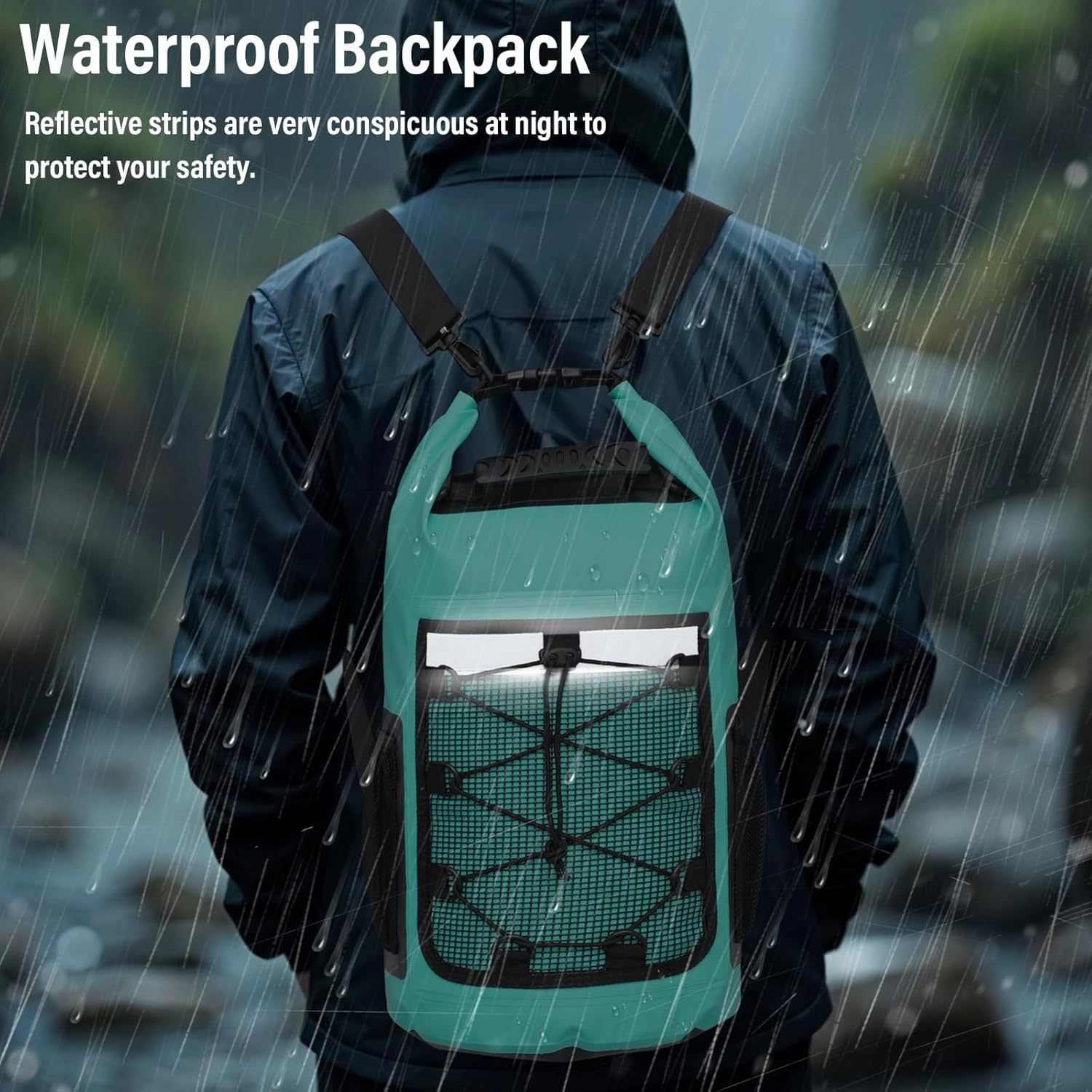 Dry Bag Roll Top - Ransel Tahan Air 20/30L untuk Olahraga