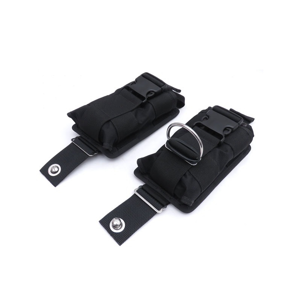 Dive Weight Belt - Populer baru 2 buah cadangan hitam