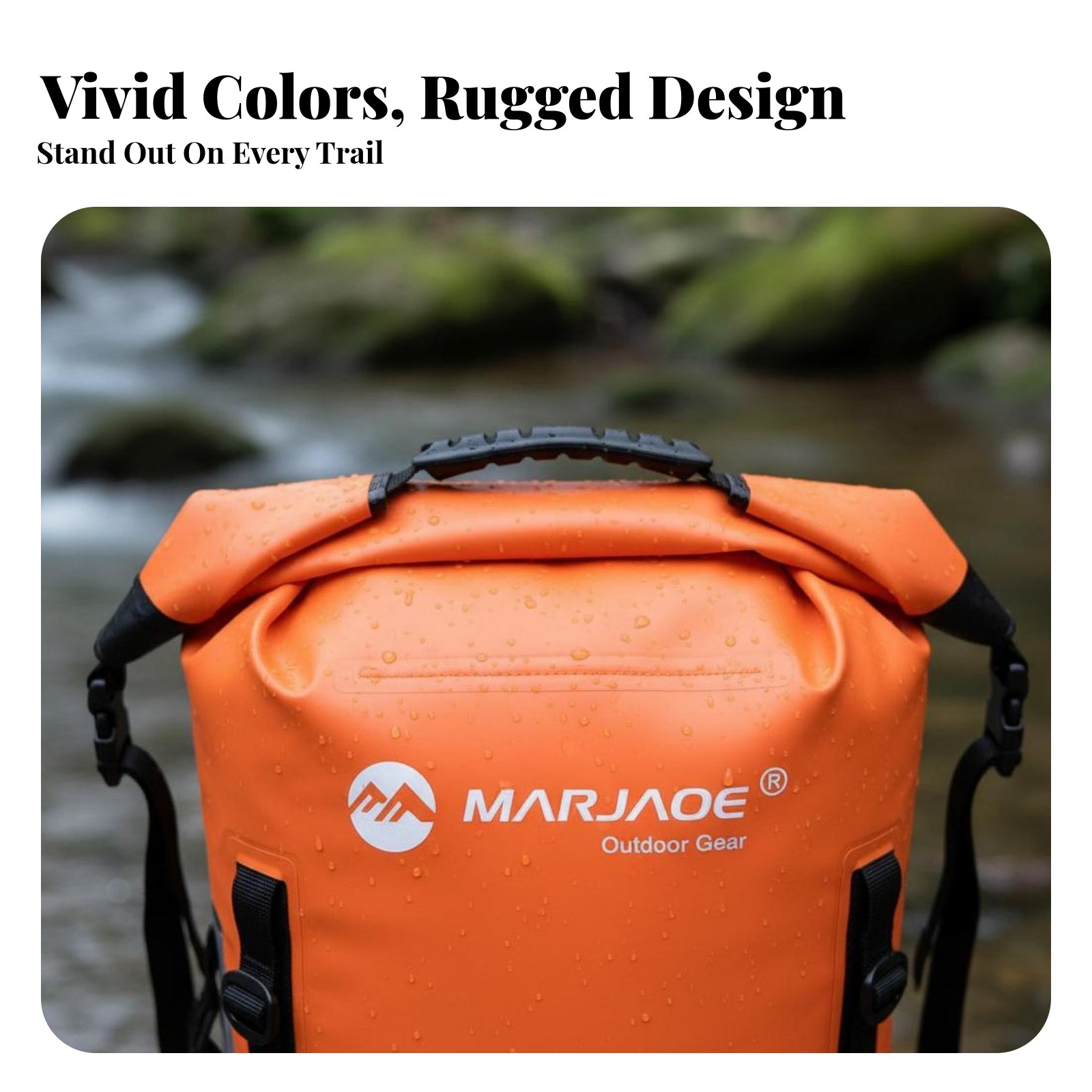 Dry Bag Roll Top - Tas Ransel Roll Top 40L Kapasitas