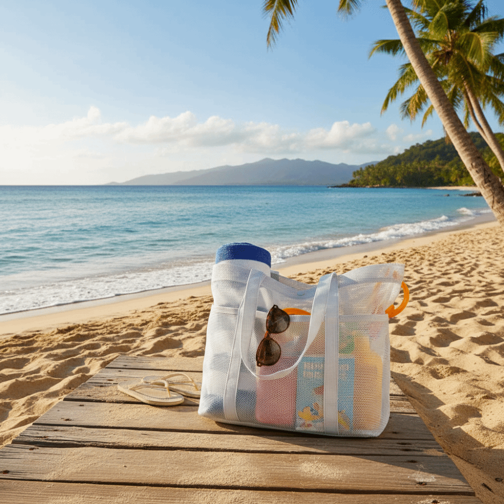 Tas Pantai Jaring Cepat Kering - Dry Bag Roll Top ulasan dan harga